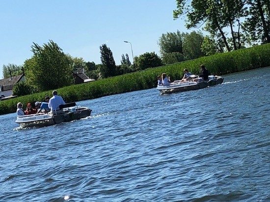 Elektrische sloepen op de Vecht Sloepen met gasten